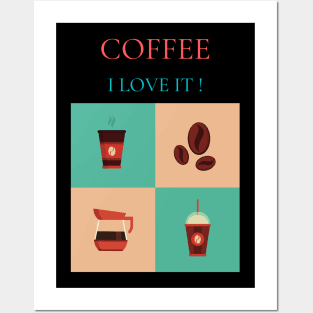 coffee Posters and Art